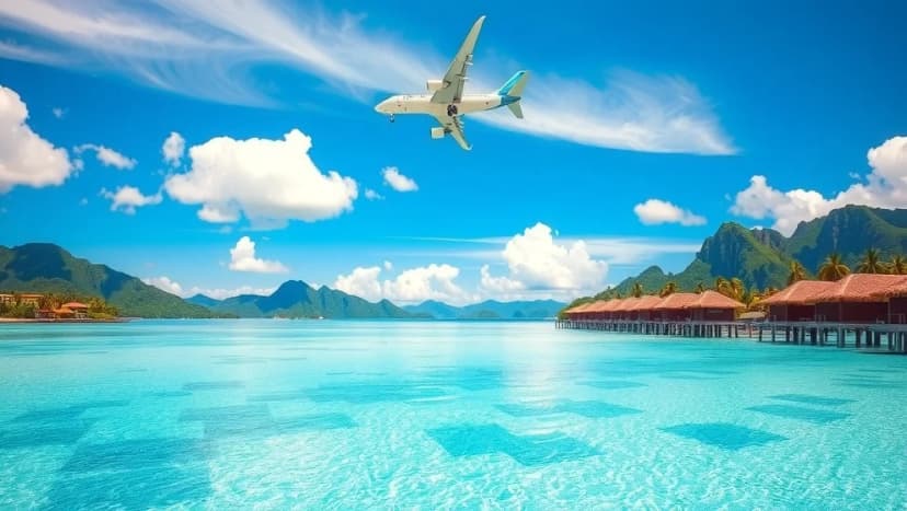 Flyg till Bora Bora och upplev paradiset
