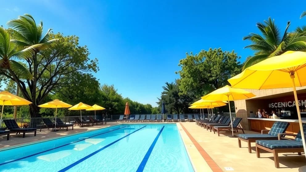 Fria bad och bar för en perfekt sommar