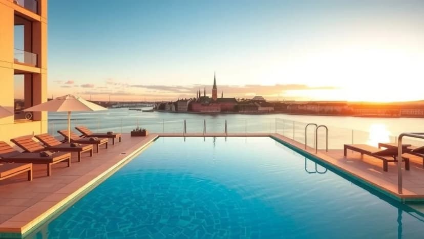 Bästa hotell med pool i Stockholm
