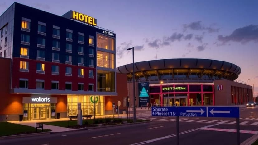 Hotell nära Tele2 Arena bästa valet