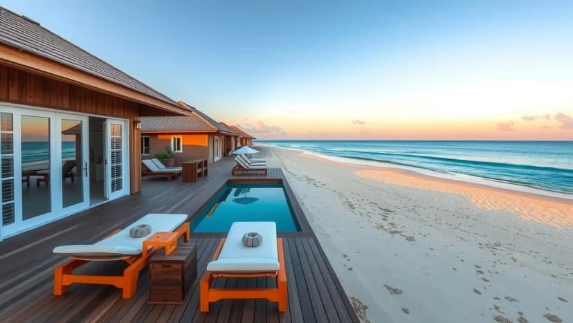 Malama Beach Holiday Village semesterstugan vid havet