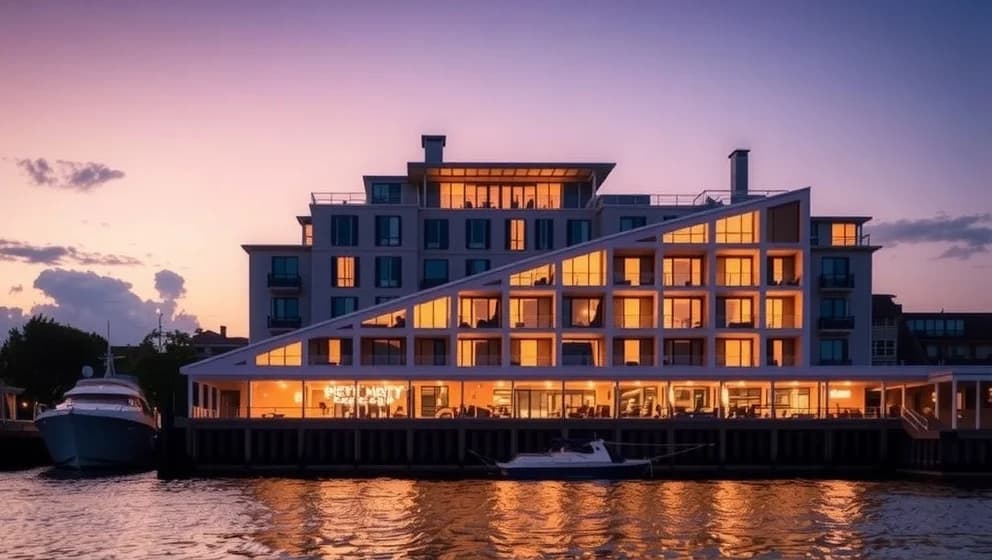 Radisson Blu Riverside Hotel vid älskling