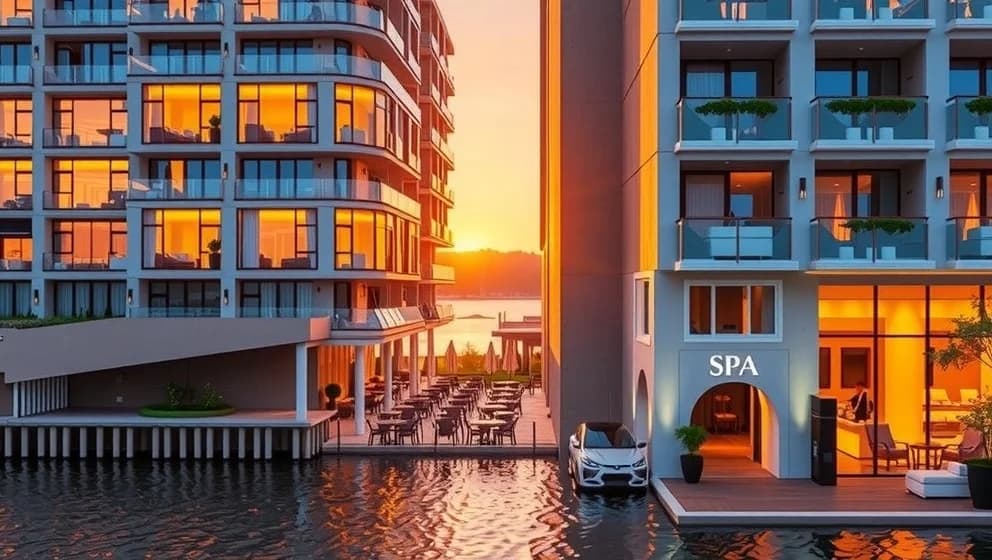 Radisson Blu Waterfront Hotell vid vattnet