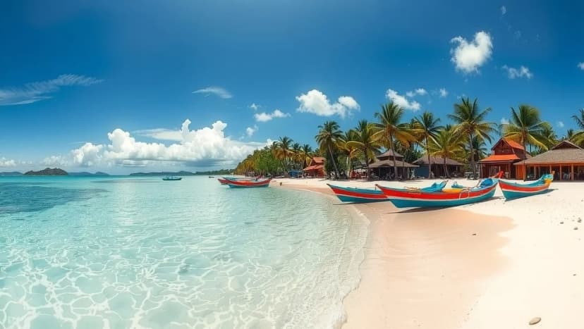 Vad finns på Santa Maria i Kap Verde