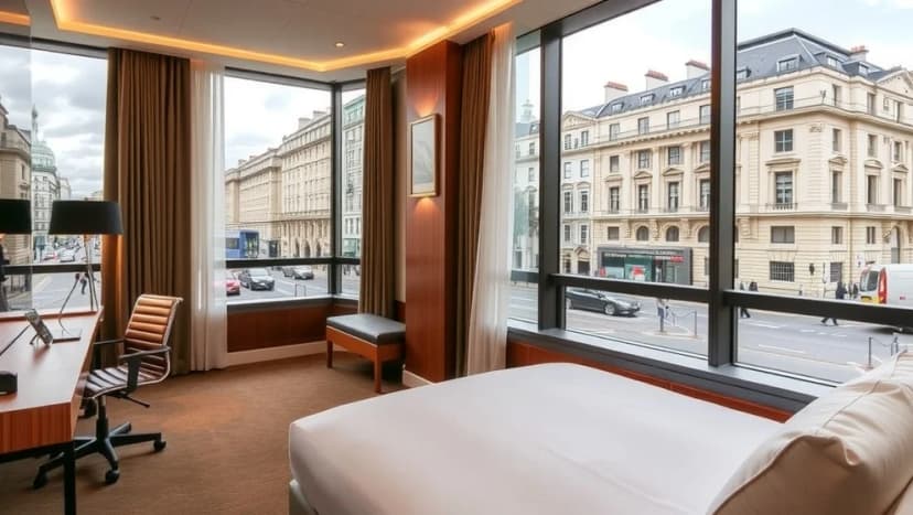 St Giles Hotel London var ett älskat boende