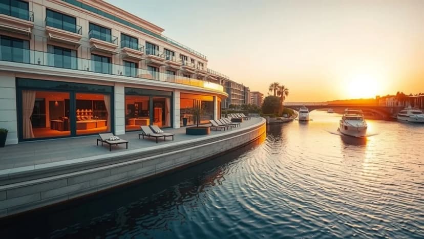 Wellton Riverside Spa Hotel vid Rigas vackraste strand